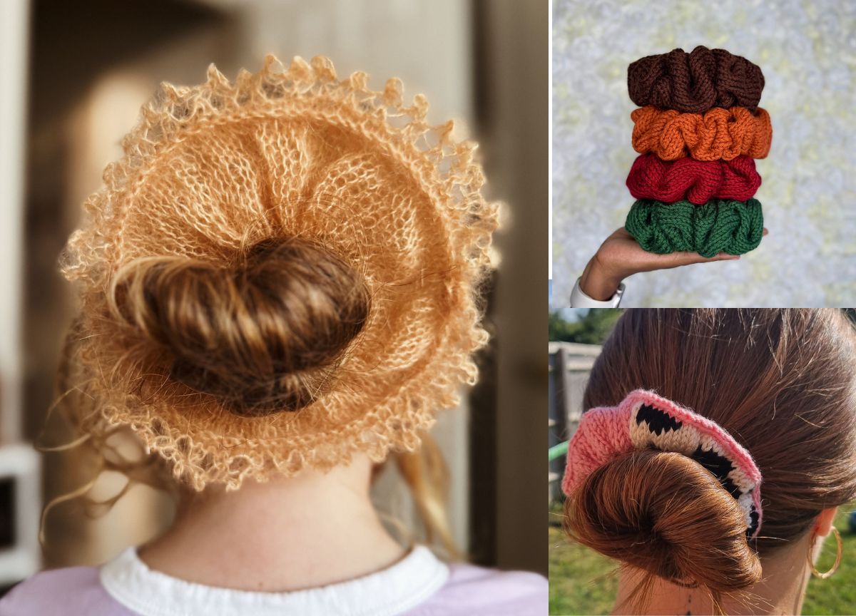 Free Knit Scrunchie Patterns for Quick Hair Accessories