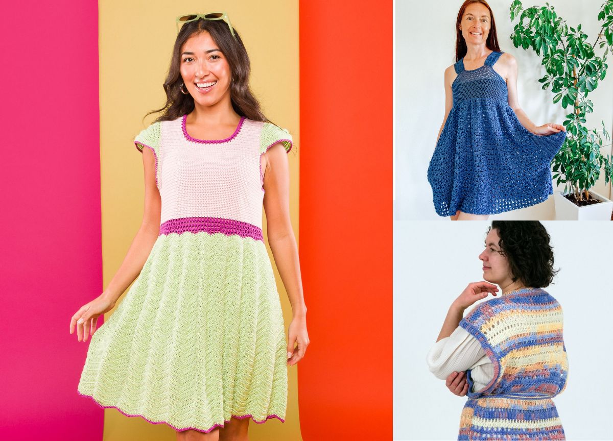 free crochet patterns of dresses and shoes 27 Free Crochet Dress Patterns - Best of the Best