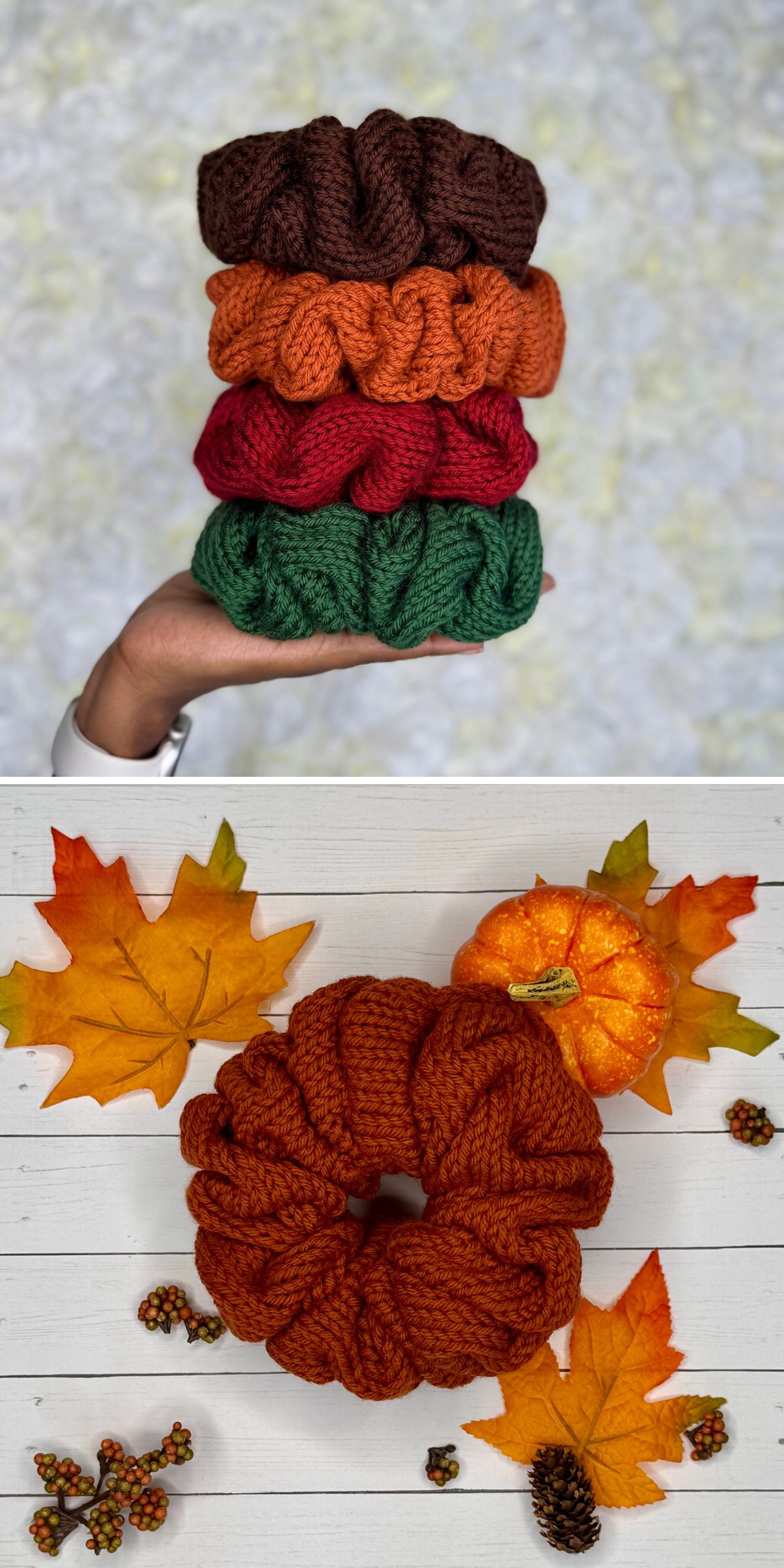 Free Knit Scrunchie Patterns for Quick Hair Accessories