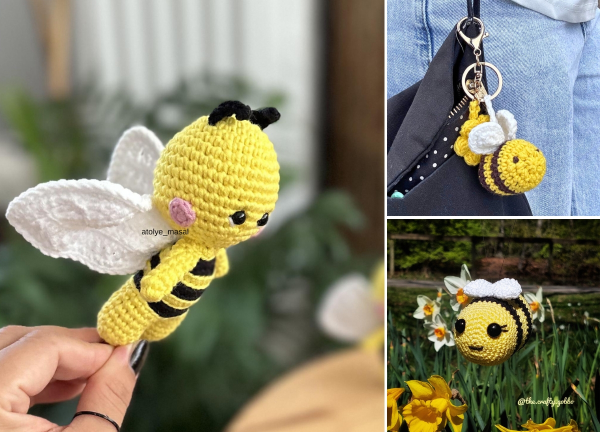 14 Free Crochet Bee Patterns Buzzing with Creative Ideas