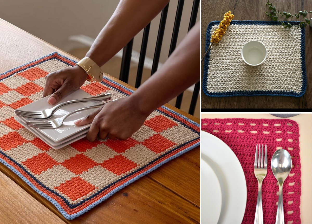 Free Crochet Placemat Patterns Made for Memorable Meals